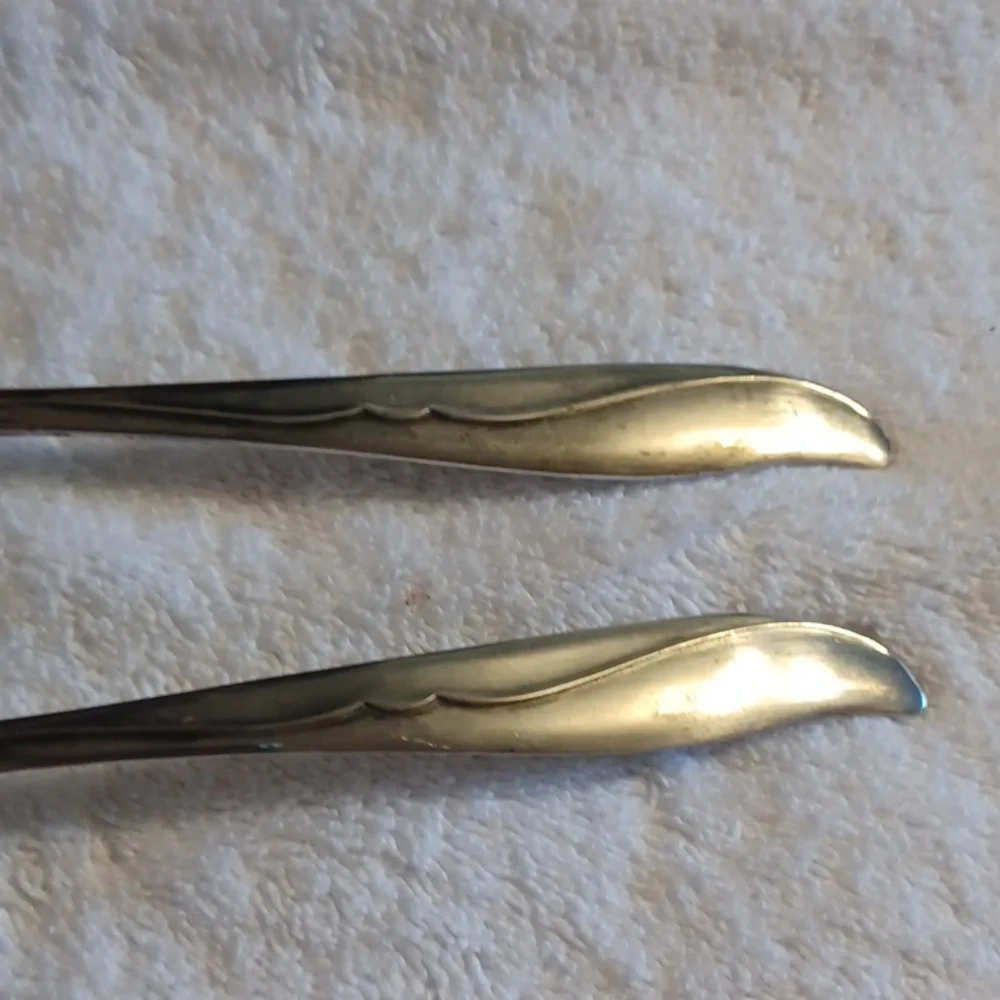 Flatware Meriden 1950's silverplated flatware set  Sea Wings Pattern